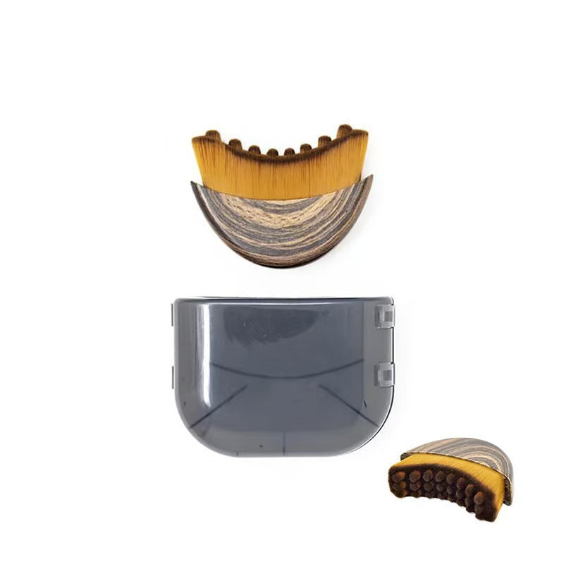 (Buy one, get one free)Lymphatic Contour Face Brush for Jawline & Chin Sculpting – Dry Brushing Massager for Lymphatic Drainage & Facial Fatigue Relief,  Ergonomically Designed to Fit The Skin Precisely