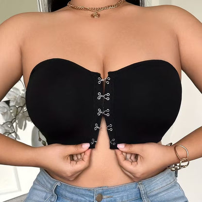 Sexy Strapless Seamless Bandeau Bra with Ant-Grip Closure 💖✨