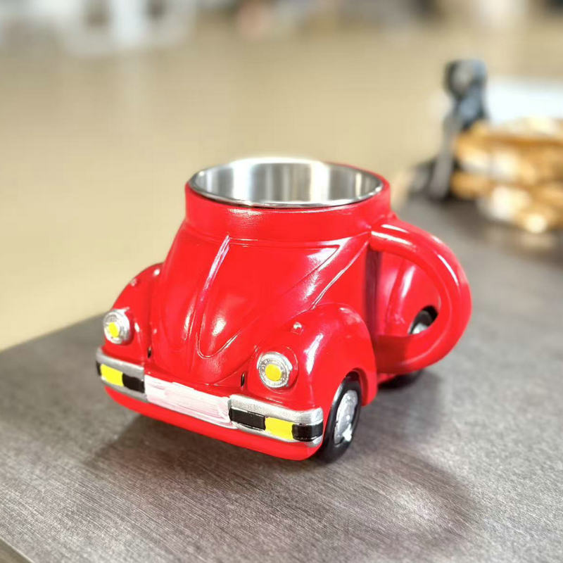 🪲 Beetle-Shaped Coffee Mug – Buy One Get One Free (Random Color Gift!) 🎁✨