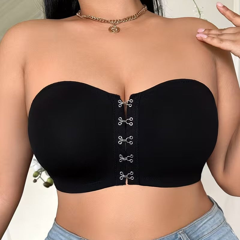 Sexy Strapless Seamless Bandeau Bra with Ant-Grip Closure 💖✨