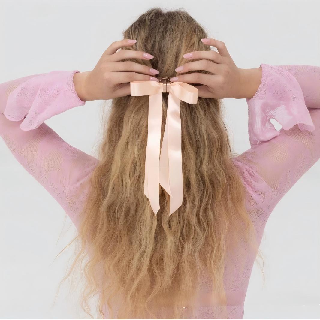🎀 Metal Bow Magnetic Hair Clip 🎁 Buy 1 Get 2 Free ⏰ Limited-Time Offer