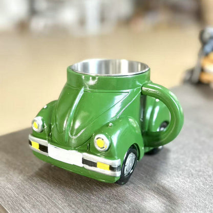 🪲 Beetle-Shaped Coffee Mug – Buy One Get One Free (Random Color Gift!) 🎁✨