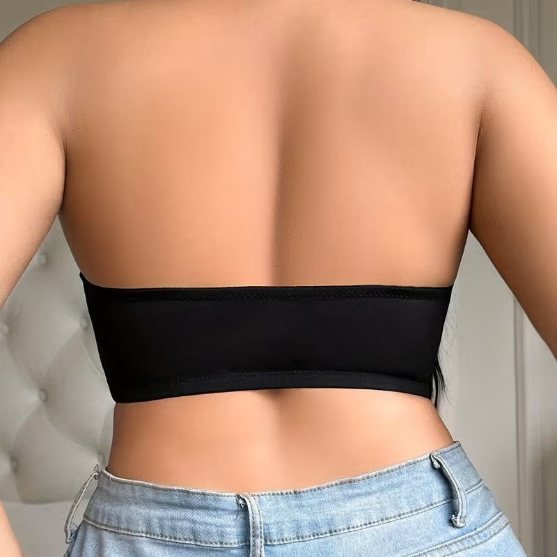 Sexy Strapless Seamless Bandeau Bra with Ant-Grip Closure 💖✨