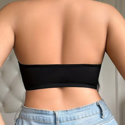 Sexy Strapless Seamless Bandeau Bra with Ant-Grip Closure 💖✨