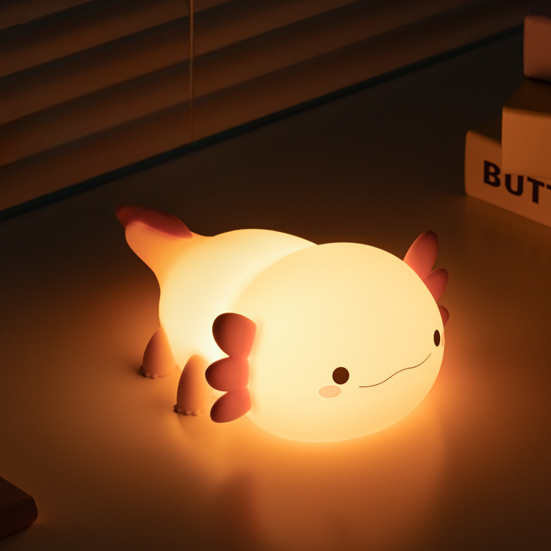 Tap-Control Rechargeable Bedside Atmosphere Night Light, Soft Touch Feel 🌙✨🛏️