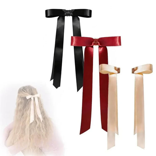 🎀 Metal Bow Magnetic Hair Clip 🎁 Buy 1 Get 2 Free ⏰ Limited-Time Offer