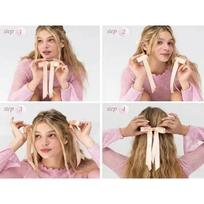 🎀 Metal Bow Magnetic Hair Clip 🎁 Buy 1 Get 2 Free ⏰ Limited-Time Offer